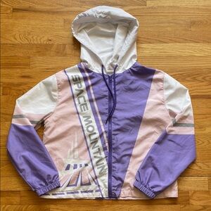 Disney Space Mountain Hooded Windbreaker Jacket